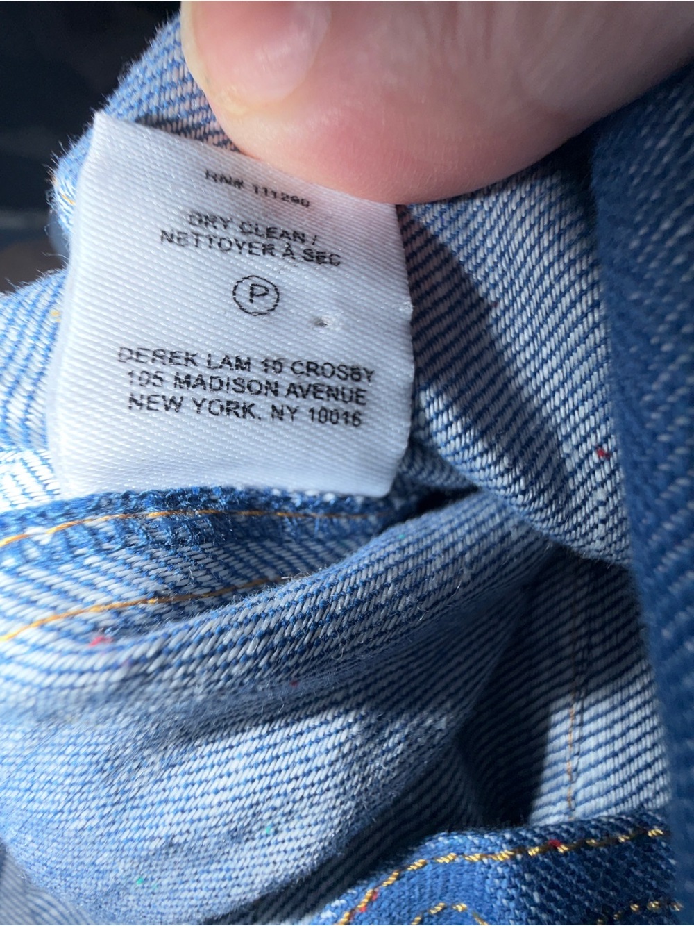 Derek Lam 10 Crosby Denim V-Neck Short Sleeve Dress - Blue. Sz 4 NWT - Picture 8 of 11